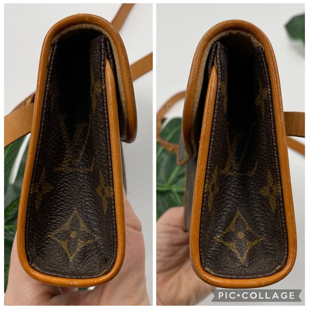 Louis Vuitton Florentine Waist Belt Bum Bag Monogram Crossbody Shoulder Clutch - Picture 12 of 16